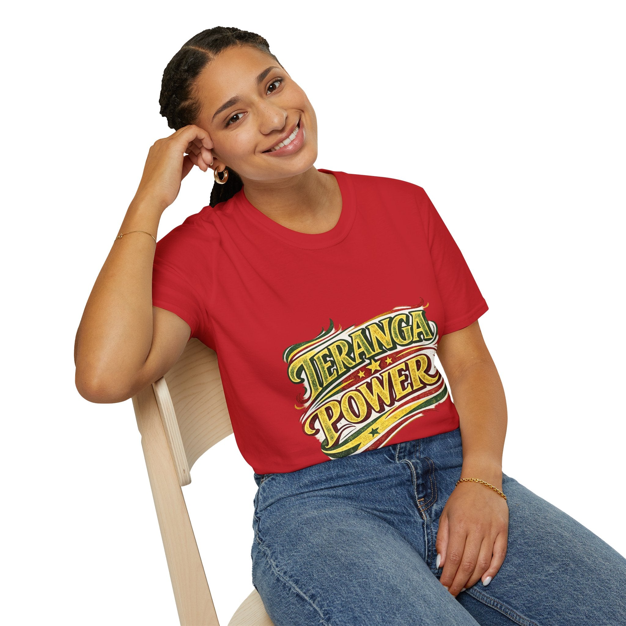 Senegal Teranga Power T-Shirt — Retro Senegal Pride Graphic Tee