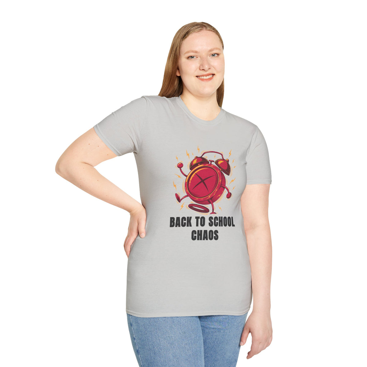 Back to School Chaos T-Shirt — Funny Alarm Clock Graphic Tee - Trending Now - August 2026