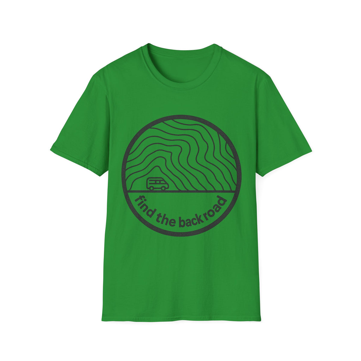 Minimalist Earth Wave T‑Shirt — Subtle Circular Nature Graphic - Trending Now - September 2026
