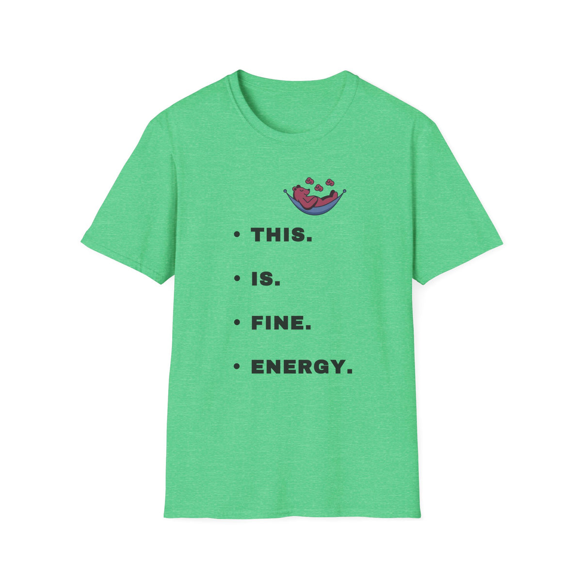 T‑Shirt — “This. Is. Fine.” Comic Dog in Burning Room Funny Graphic Tee - Trending Now - September 2026