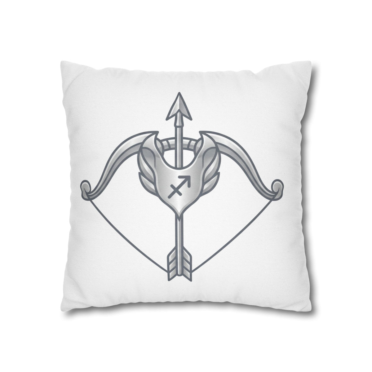 Sagittarius Bow Zodiac Pillowcase — Astrology Throw Pillow Cover