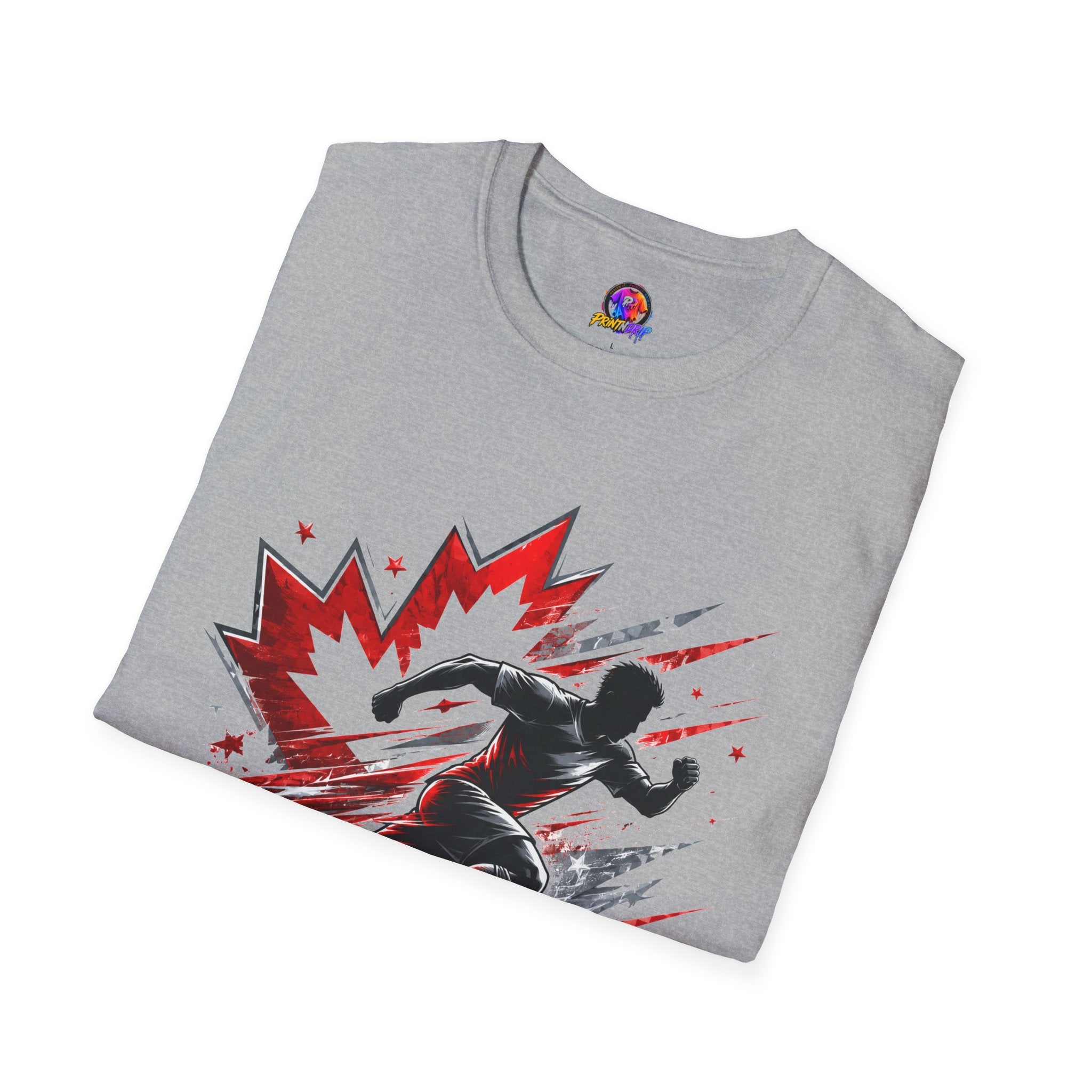 Canada Northern Force Running T‑Shirt — Canada Maple Runner Athletic Tee
