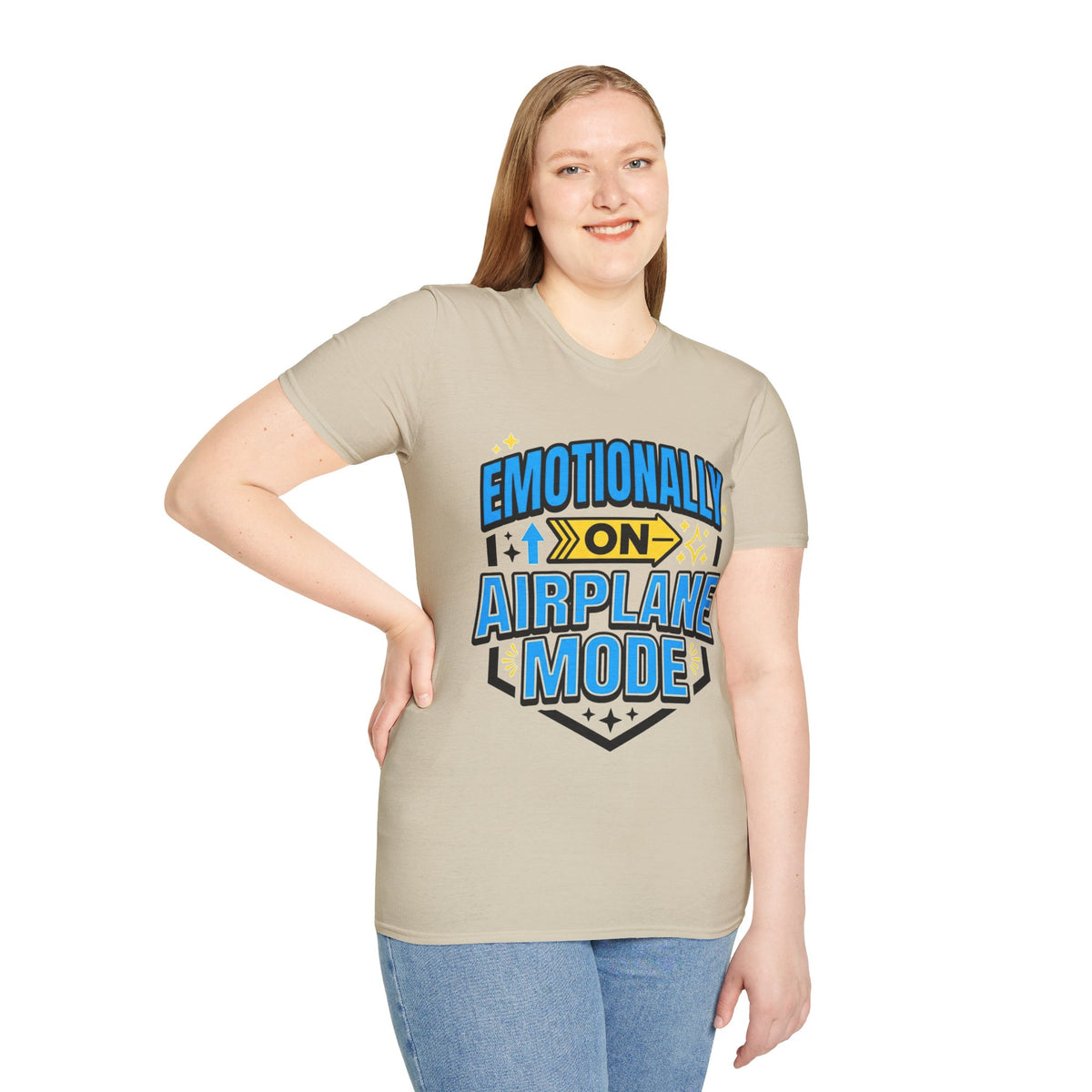 Emotionally On Airplane Mode T-Shirt — Funny Mental Health Self-Care Tee - Trending Now - August 2026