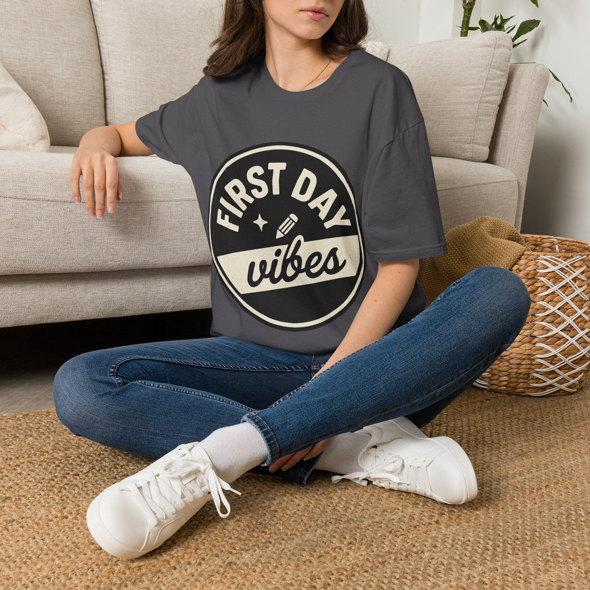 First Day Vibes T-Shirt — Casual Back-to-School Tee  - Trending Now - August 2026