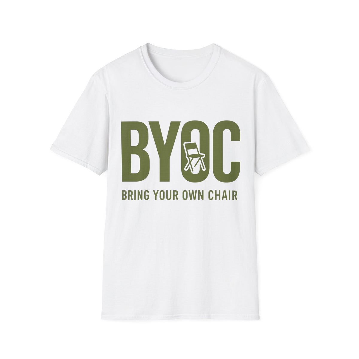 BYOC T-Shirt — Bold Minimalist Text Tee (Bring Your Own Coffee) - Trending Now - August 2026