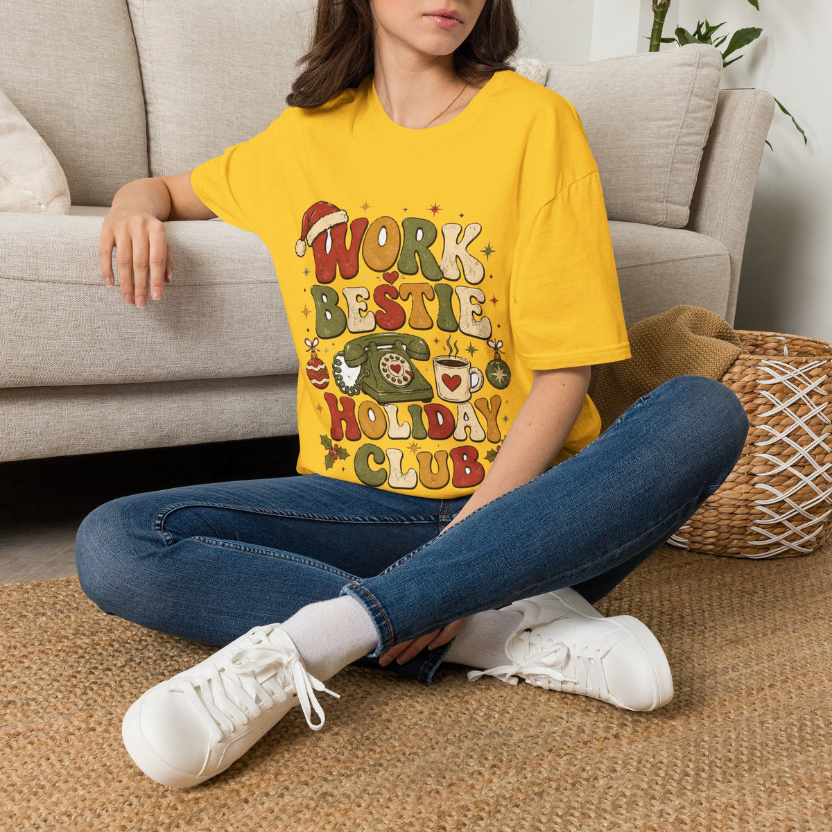 Work Bestie Holiday Club T-Shirt