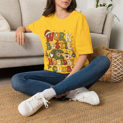 Work Bestie Holiday Club T-Shirt