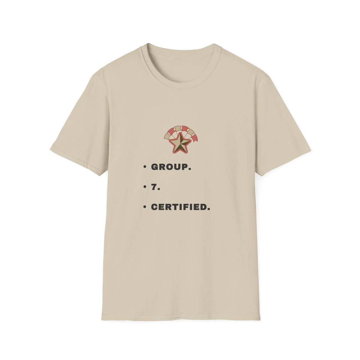 Group Certified T‑Shirt — Military Star Emblem Tee - Trending Now - September 2026