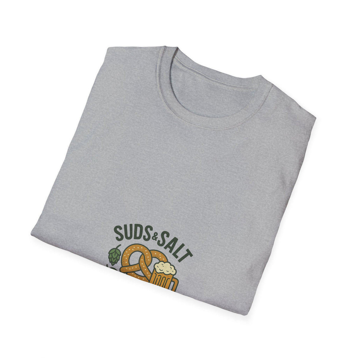 Suds And Salt Co Graphic Tee, Vintage Beer And Pretzel T-Shirt - Trending Now - September 2026