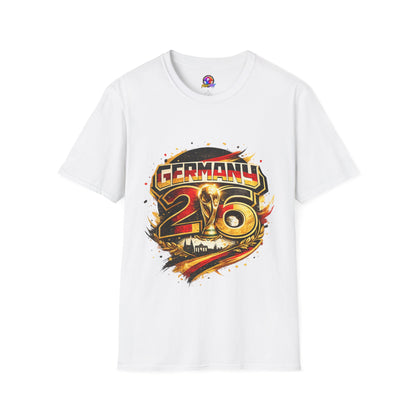 Germany 26 Skull Graphic T‑Shirt — Retro Soccer Fan Tee