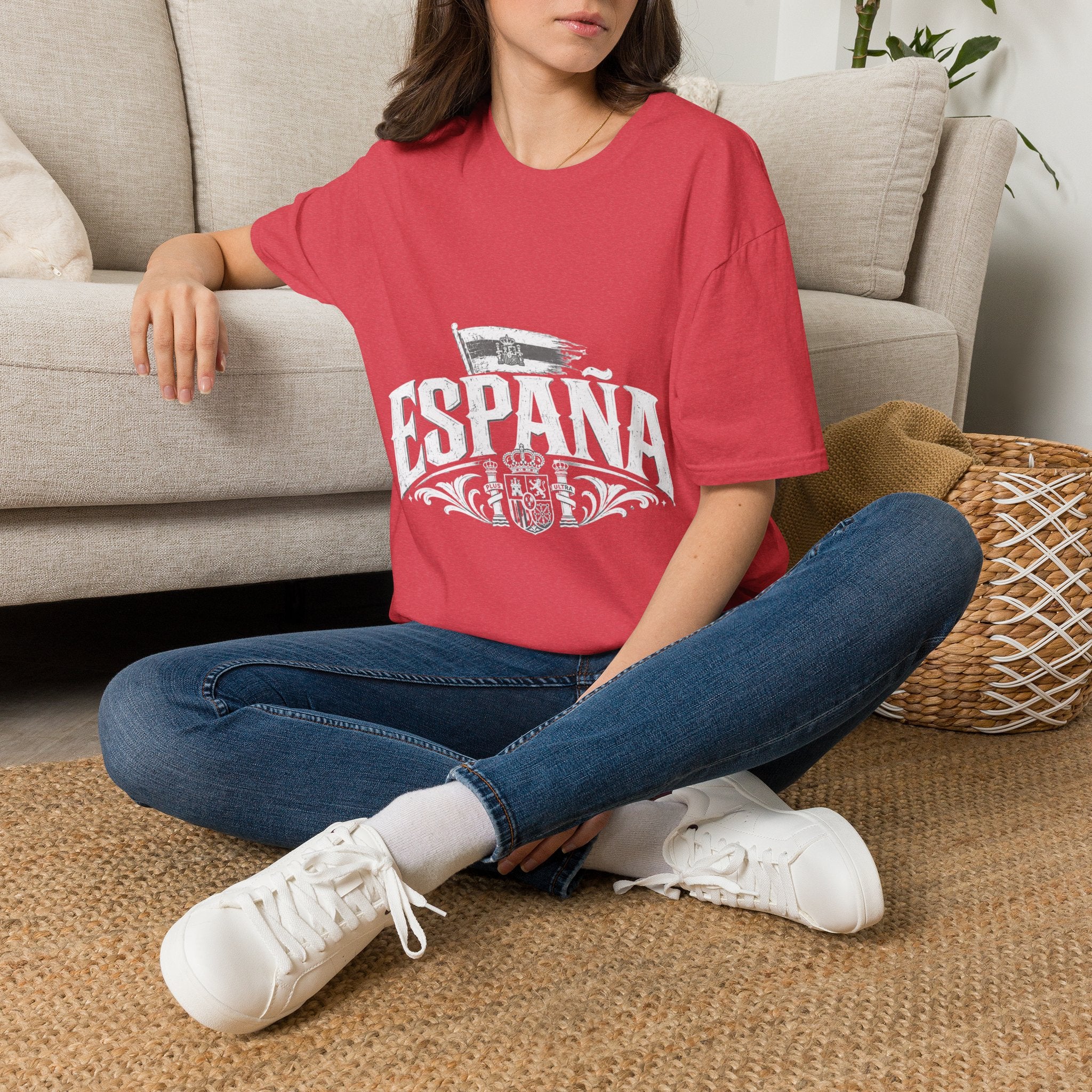 Spain Vintage T-Shirt — Retro Spanish Flag Tee