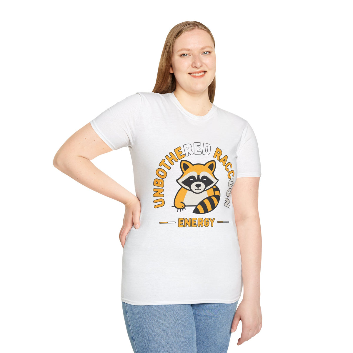 Unbothered Raccoon T-Shirt — Cute Relaxed Graphic Tee ("Unbothered Raccoon Energy") - Trending Now - August 2026
