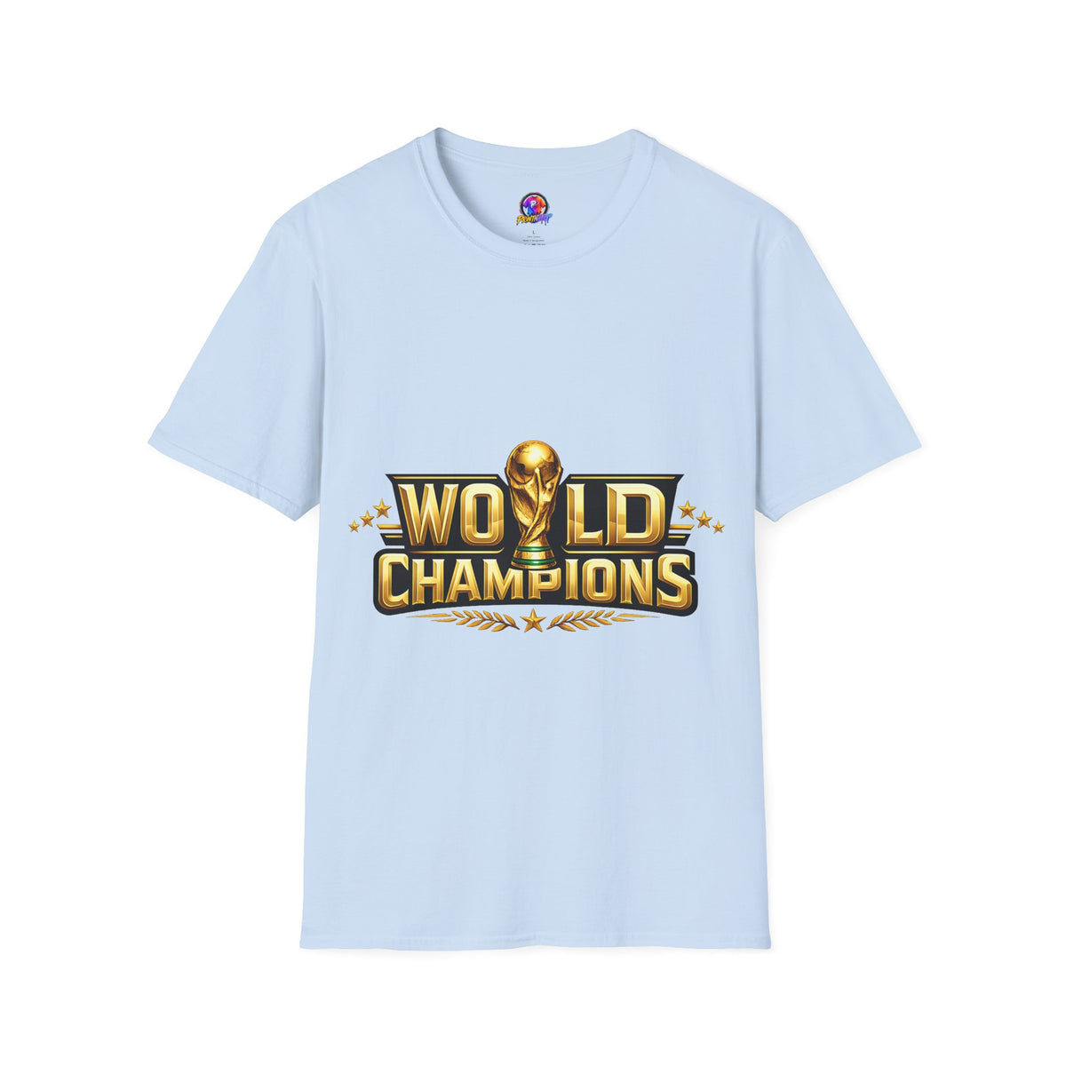 World Champions T-Shirt — Gold Trophy Sports Tee