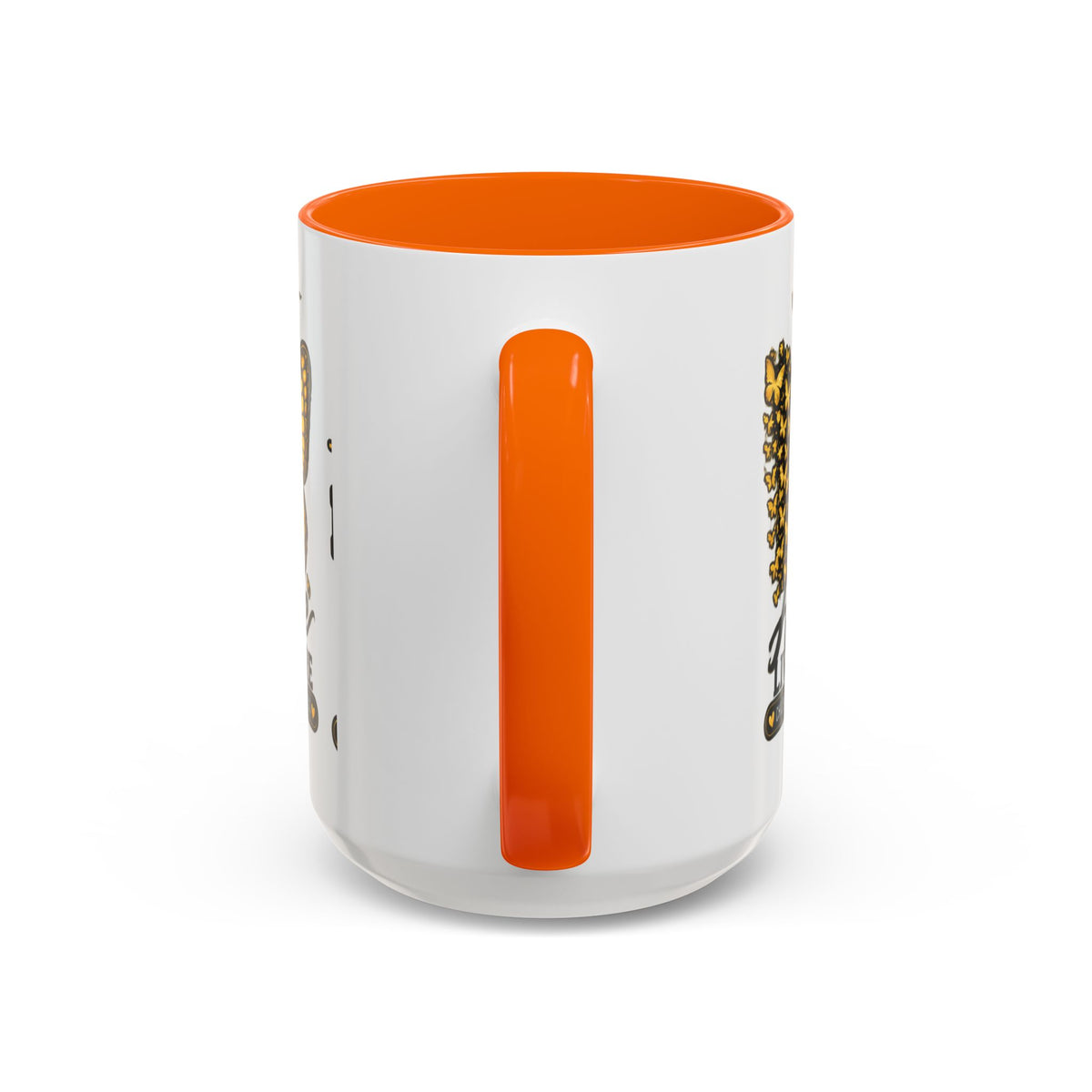 Children’s Cancer Awareness Accent Coffee Mug — "Hope Lives Here" (11/15oz)