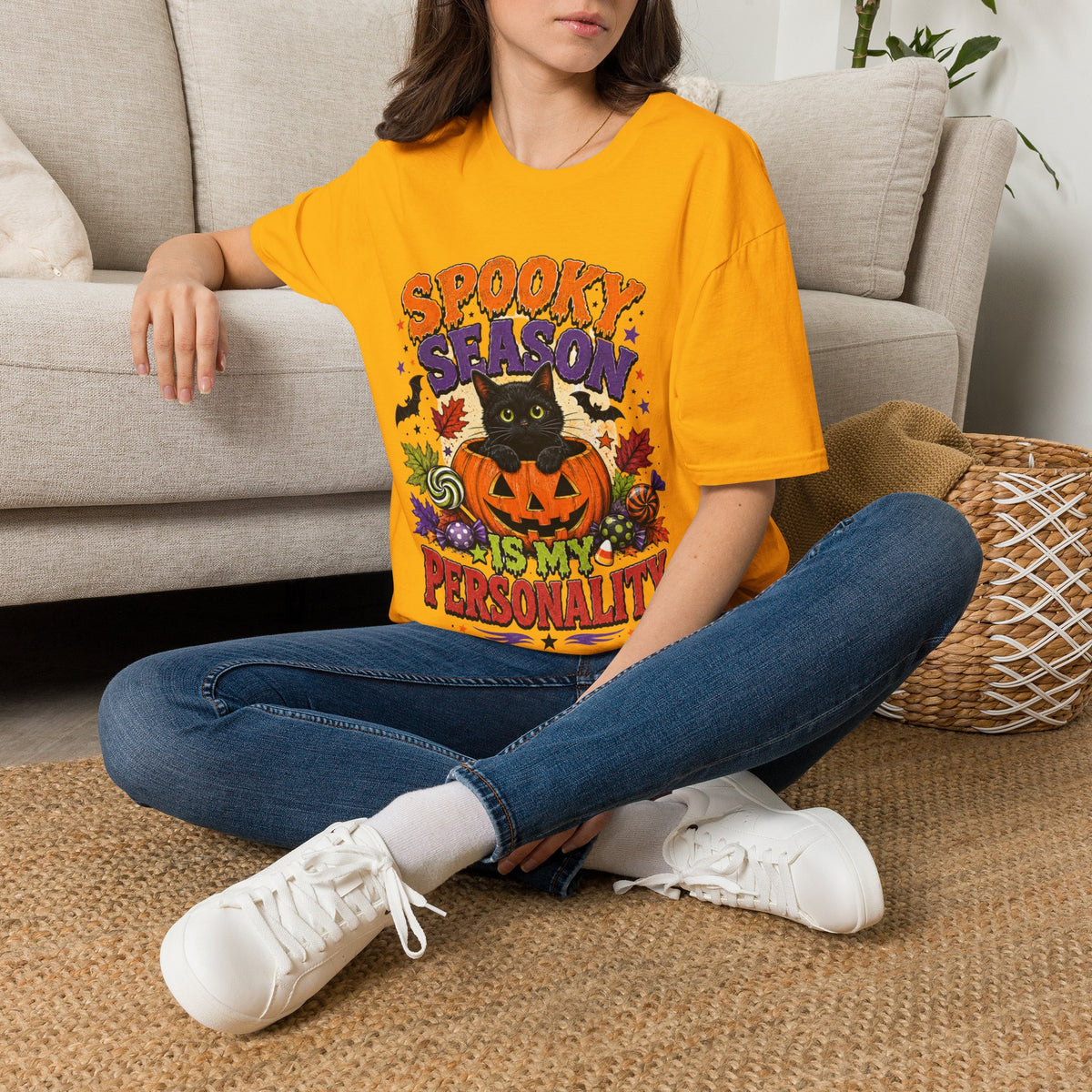 Halloween Spooky Season Unisex Softstyle T-Shirt