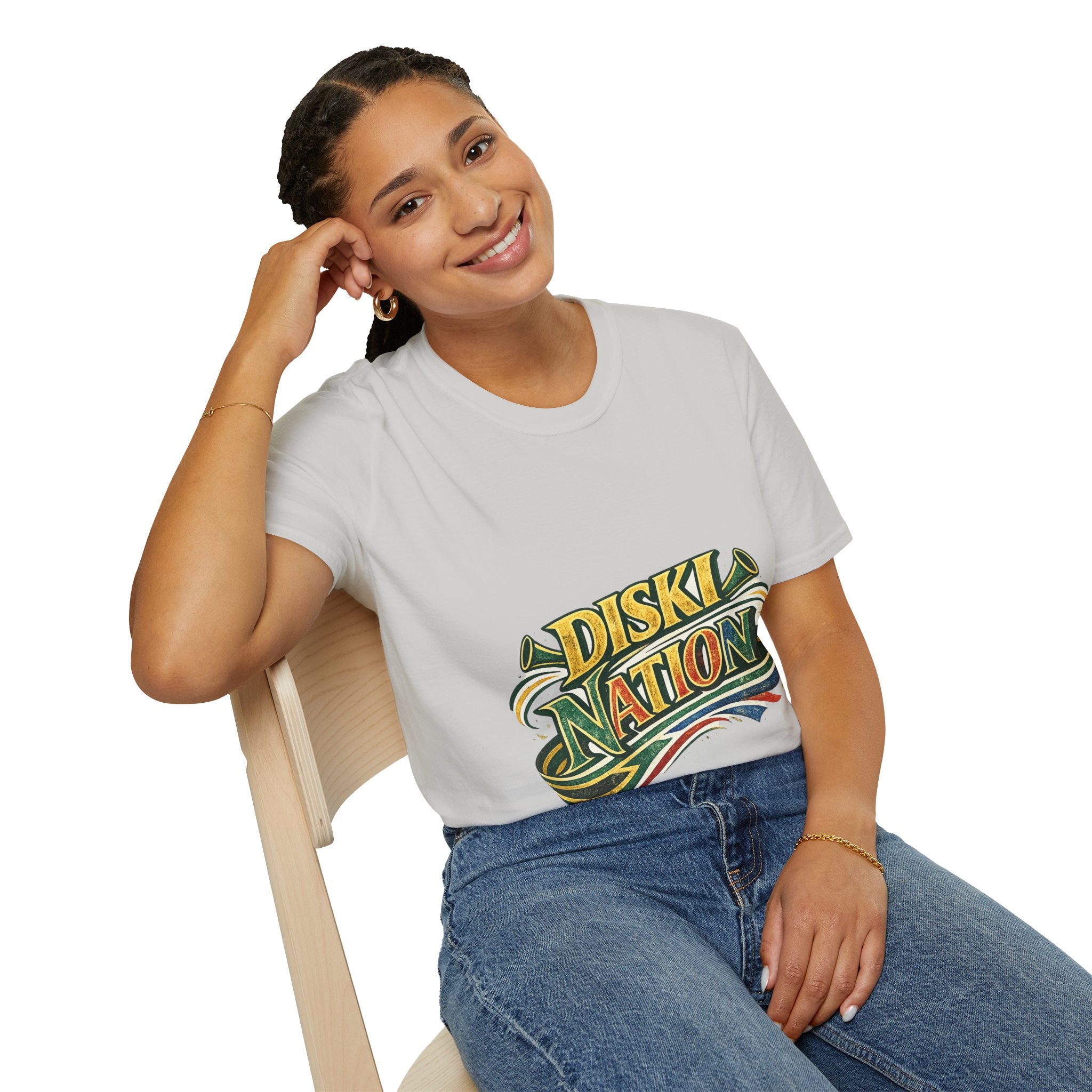 South Africa Diski Nation T-Shirt — Retro Reggae Graphic Tee