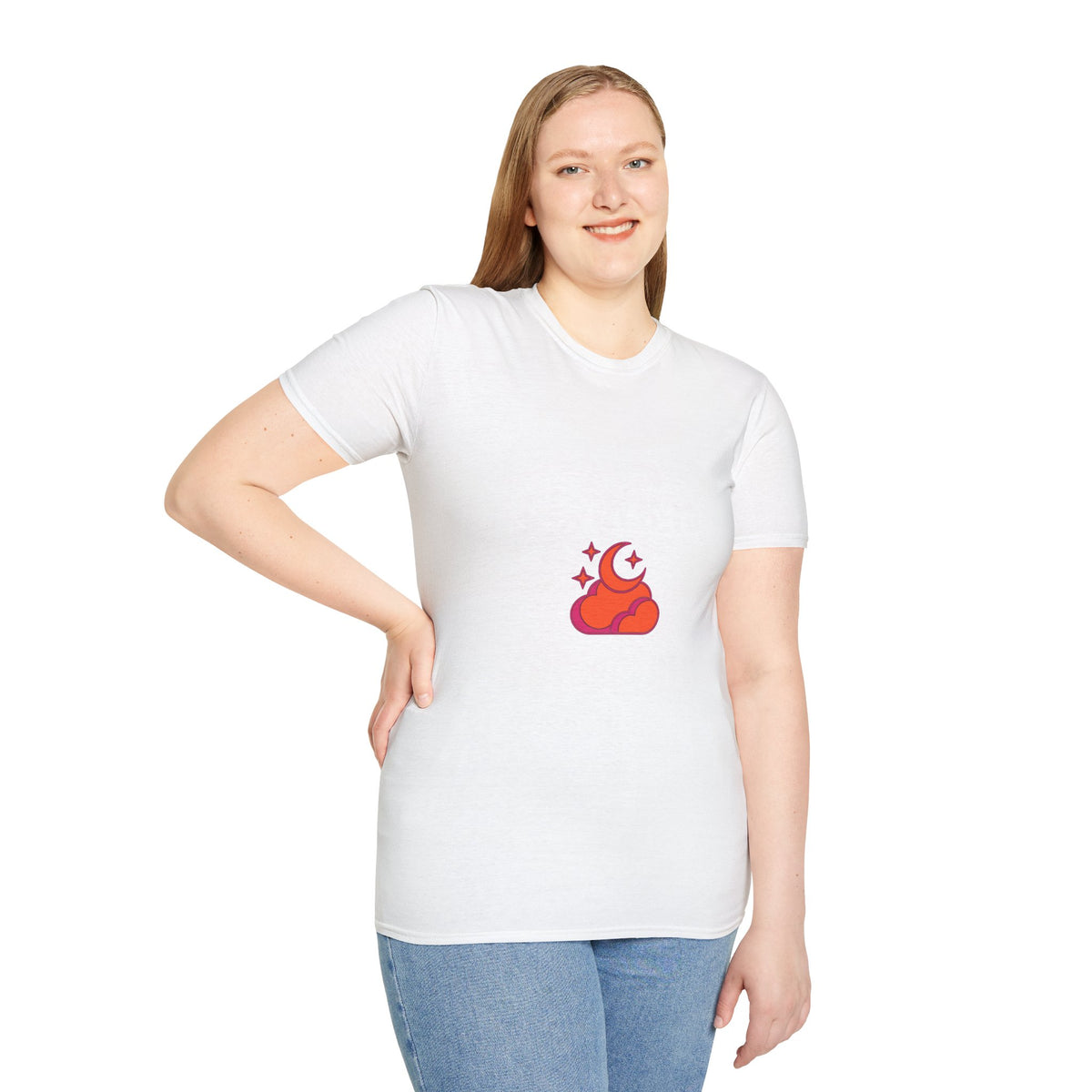 Moon & Stars Cloud T-Shirt — Cute Celestial Graphic Tee - Trending Now - September 2026