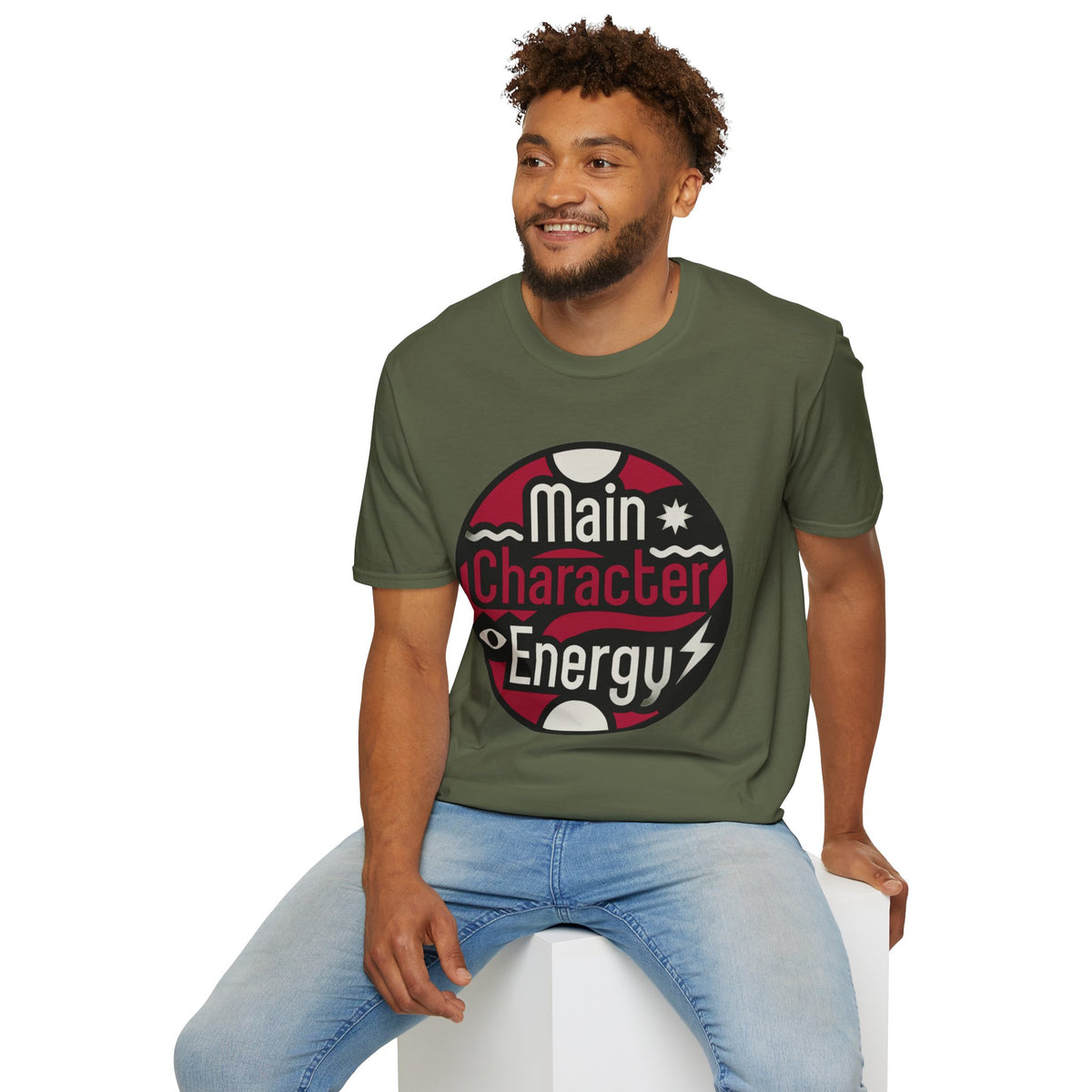 Main Character Energy T-Shirt — Bold Retro Graphic Tee - Trending Now - August 2026