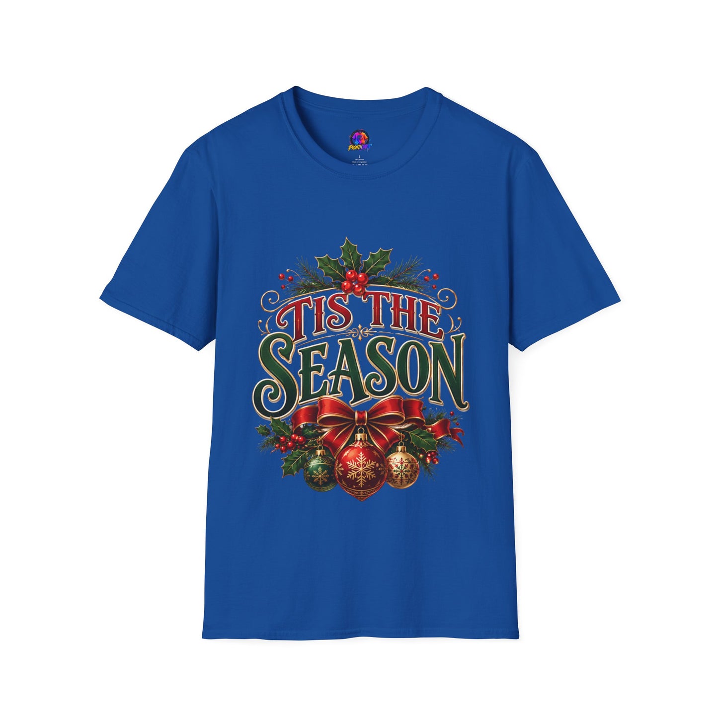 T-Shirt — 'Tis The Season' Christmas Holiday Graphic Tee