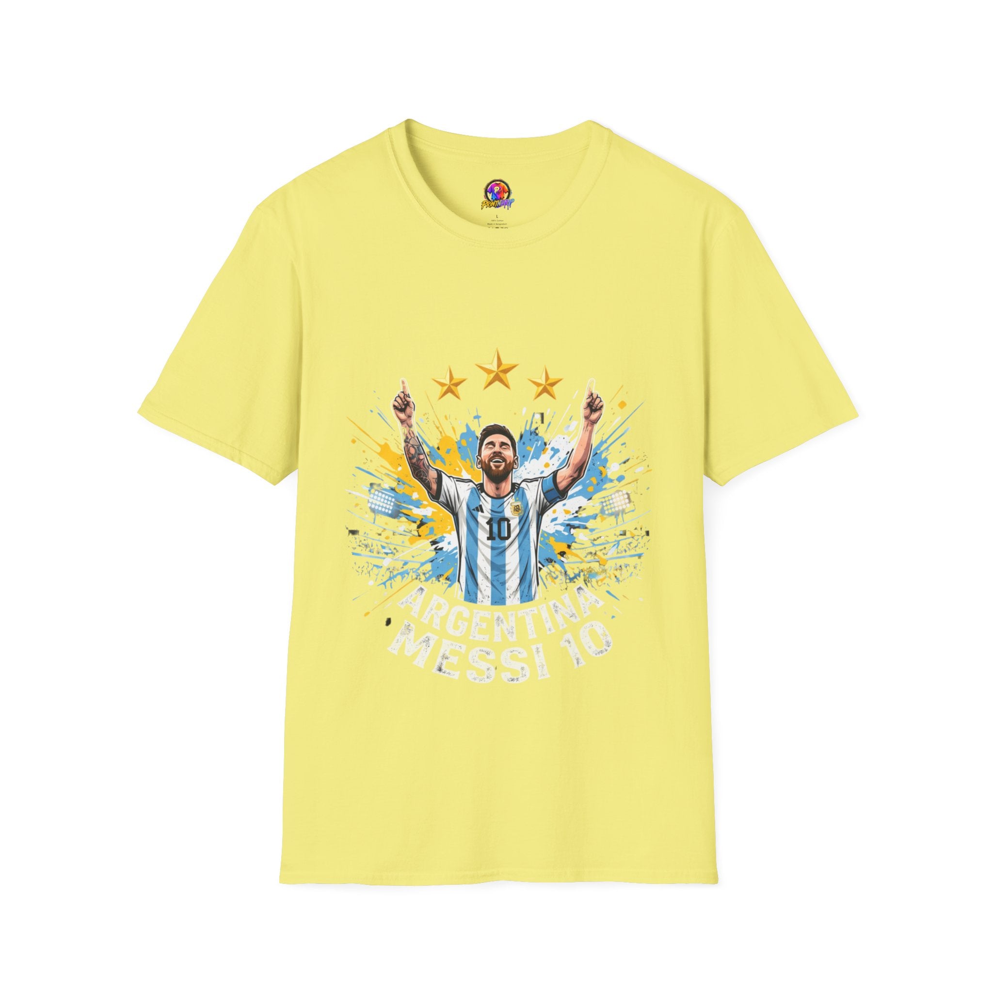 Argentina Messi  Soccer T‑Shirt — Argentina Messi 10 Fan Tee