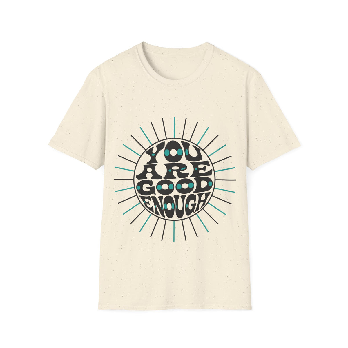 T-Shirt — "You Are Good Enough" Retro Positive Graphic Tee - Trending Now - September 2026