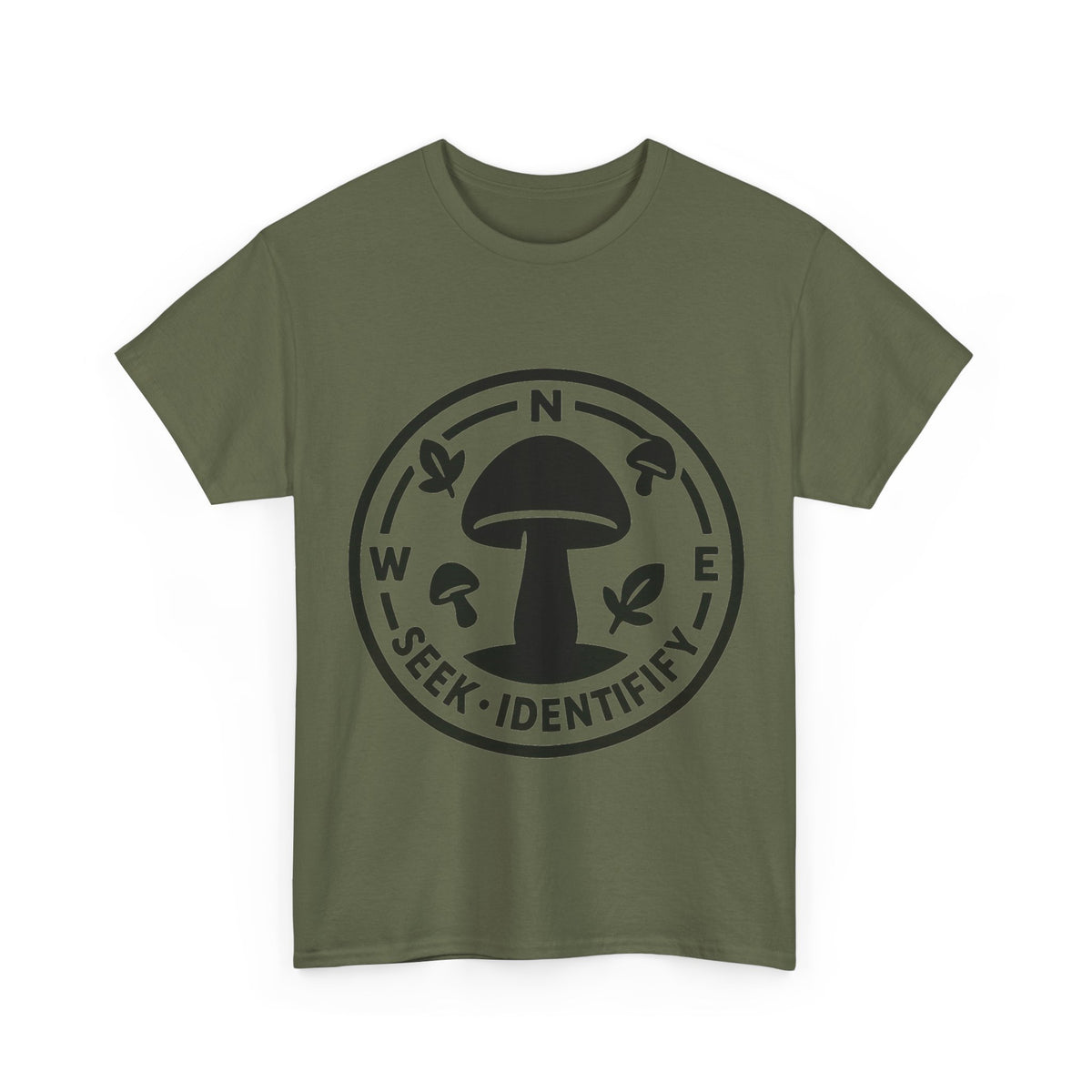 Rooted in Connection Mushroom Graphic Tee - Aesthetic Nature T-Shirt - Trending Now - September 2026
