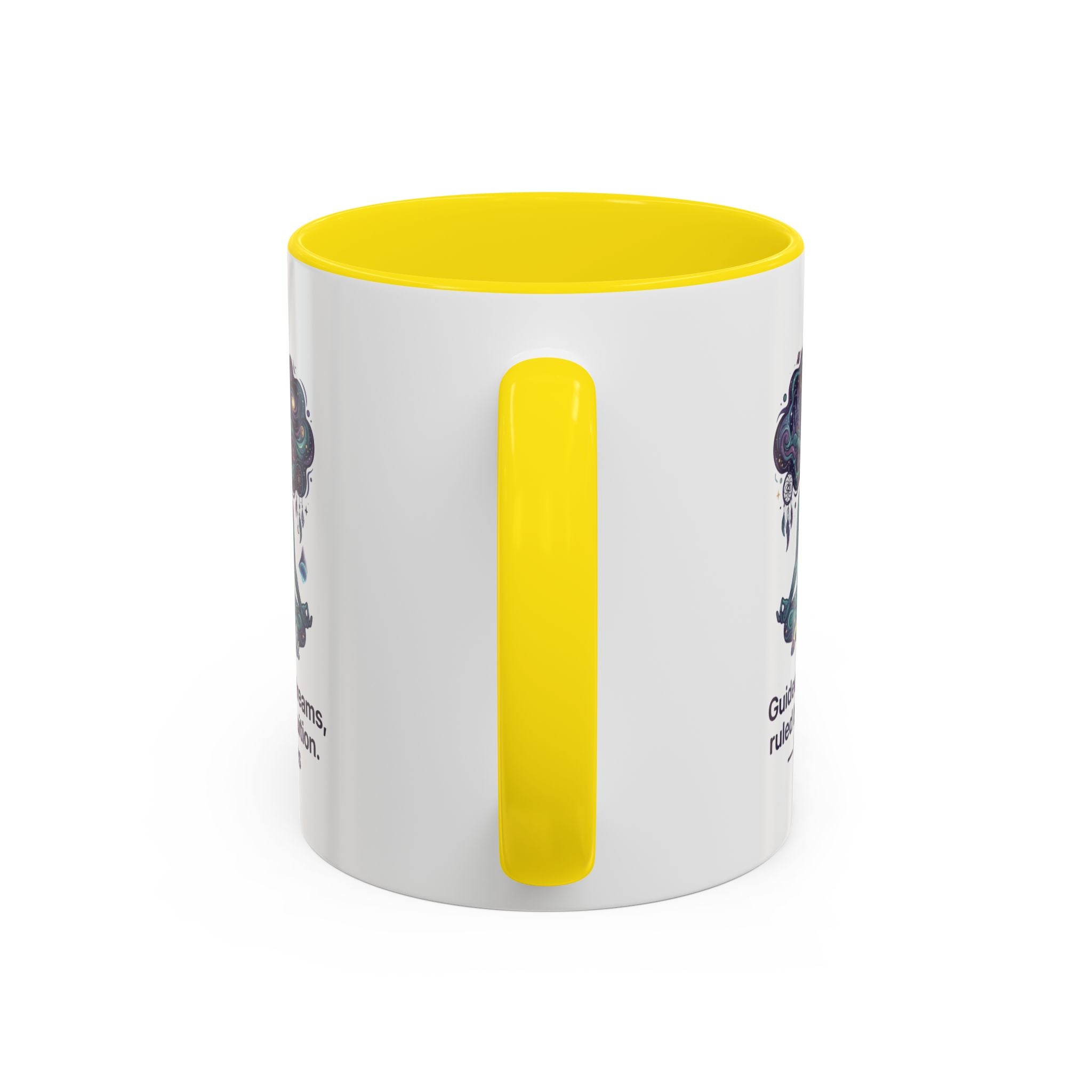 Pisces Zodiac Coffee Mug — "Guided by dreams, ruled by intuition" Accent Mug