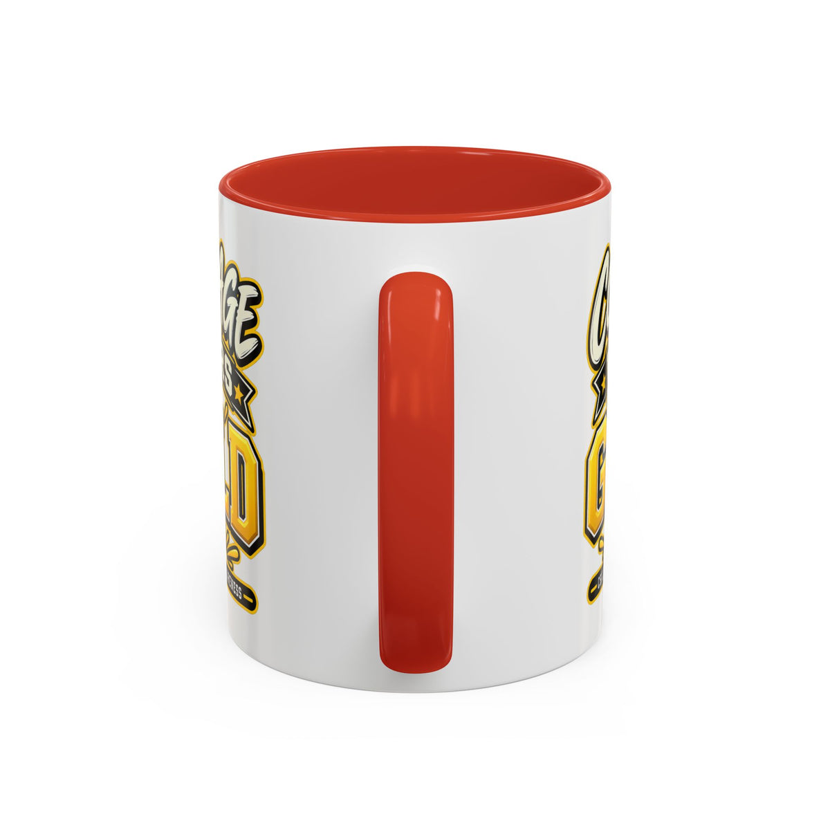 Courage Wears Gold Coffee Mug — Childhood Cancer Awareness Tea Cup