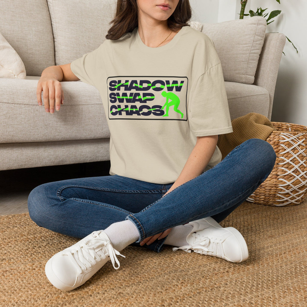 Shadow Swap Chaos T‑Shirt — Retro Neon Graphic Tee - Trending Now - August 2026