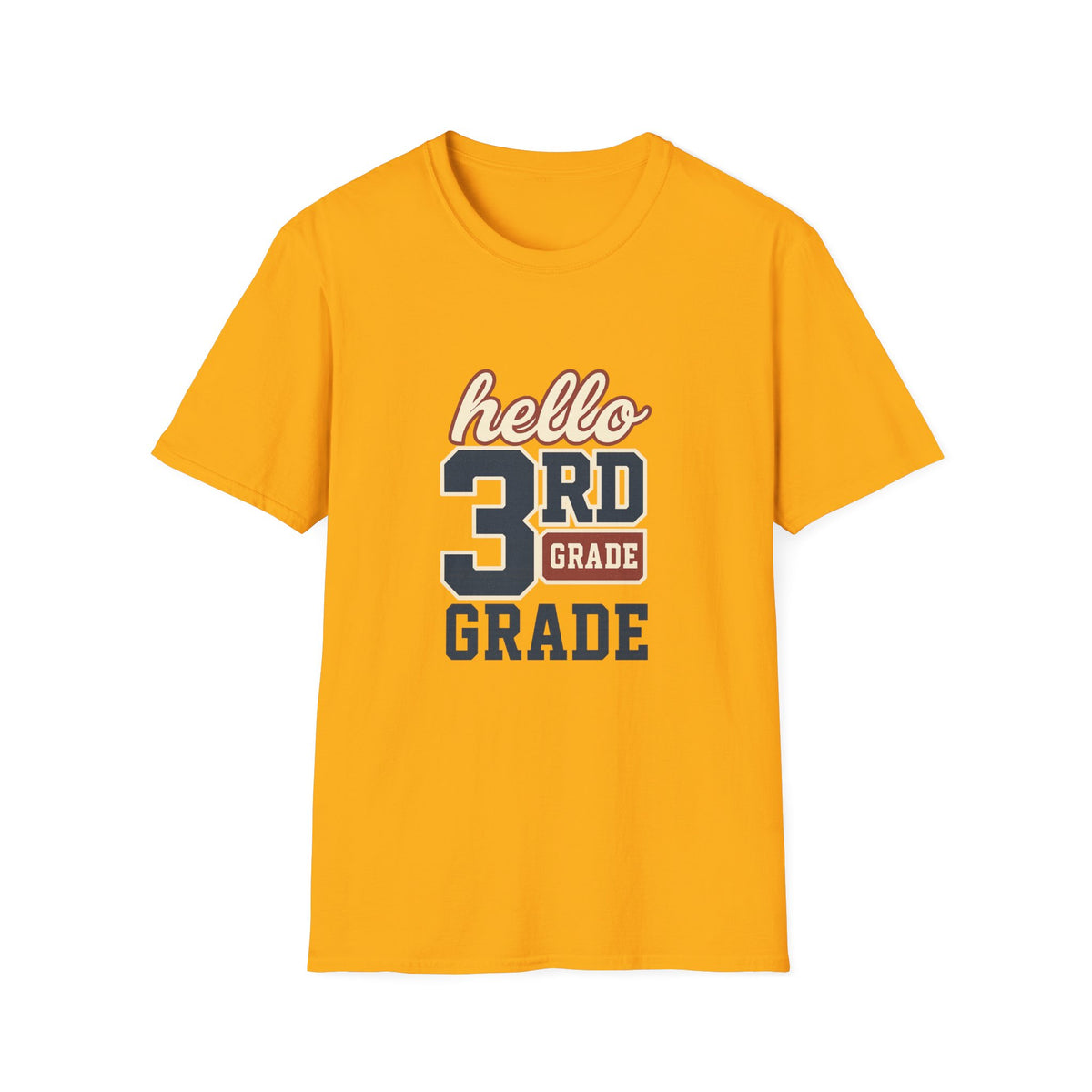 Hello 3rd Grade Shirt — Back to School Kids' T-Shirt - Trending Now - August 2026