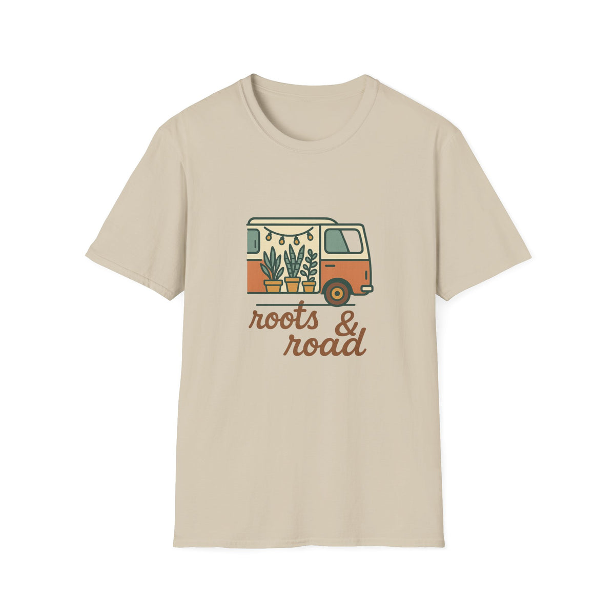 Roots & Road Camper Van T‑Shirt — Vintage Boho Adventure Tee - Trending Now - August 2026