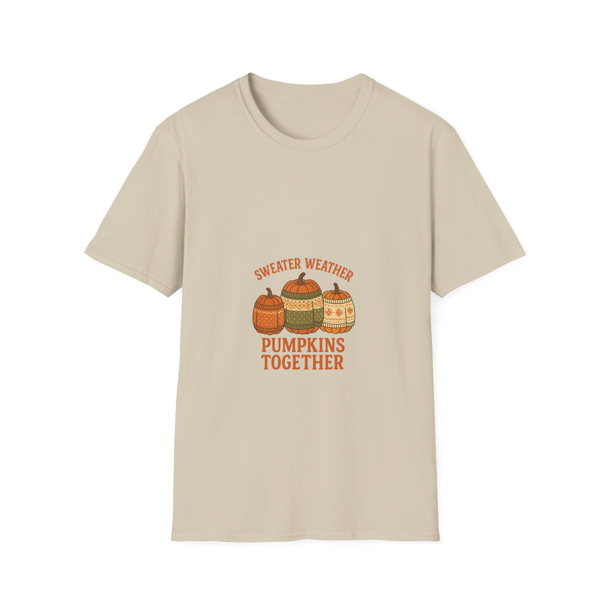 Pumpkins Together T‑Shirt — 'Sweater Weather' Fall Pumpkin Graphic Tee - Trending Now - October 2026