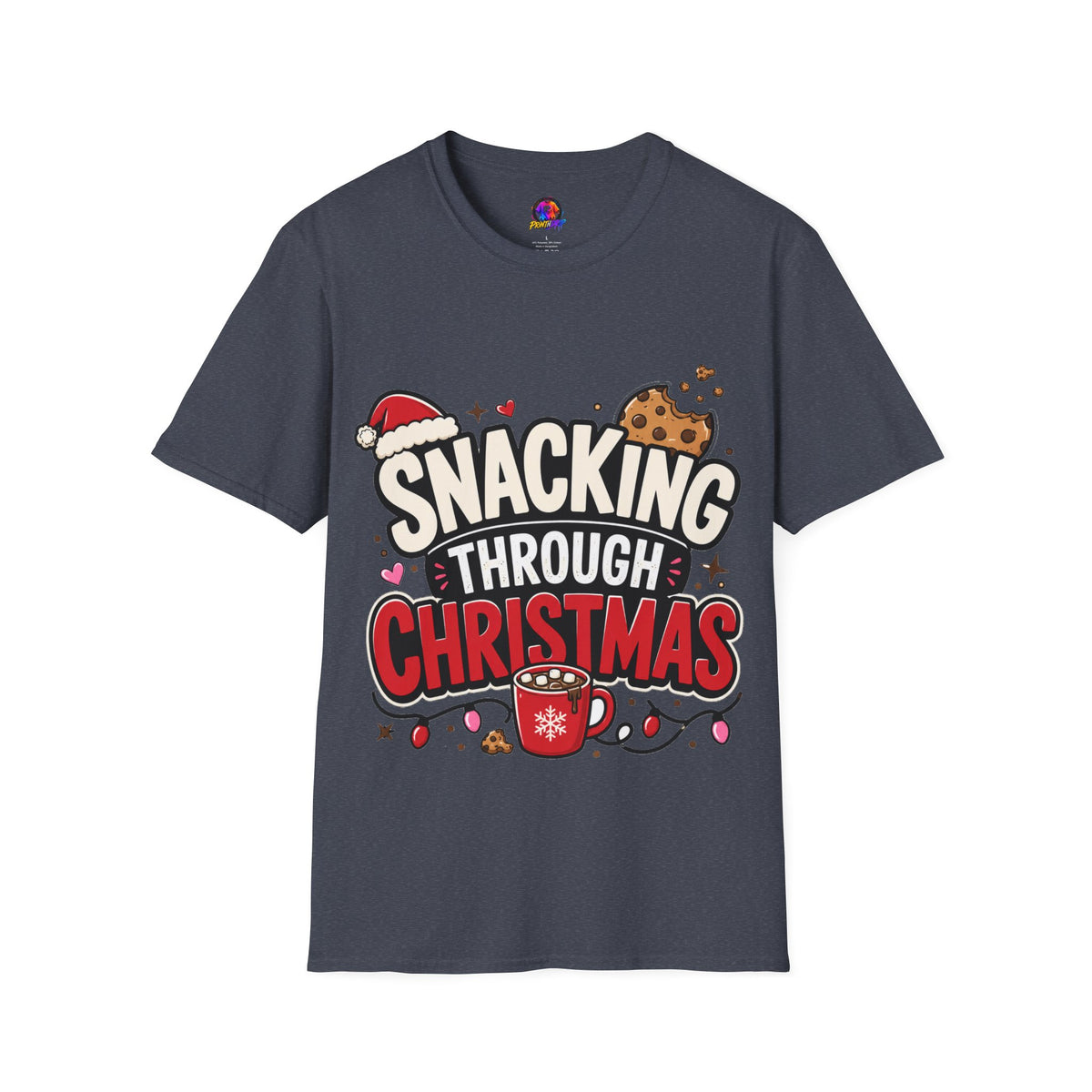 Snacking Through Christmas T-Shirt — Funny Holiday Cookie Tee