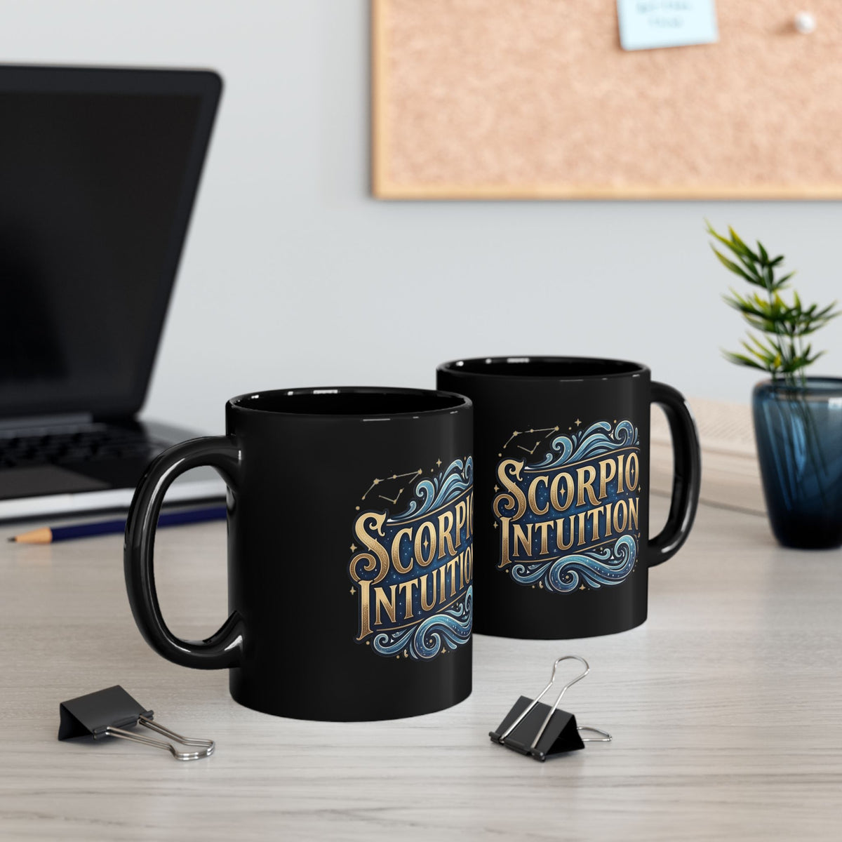 Scorpio Zodiac Mug Black Mug