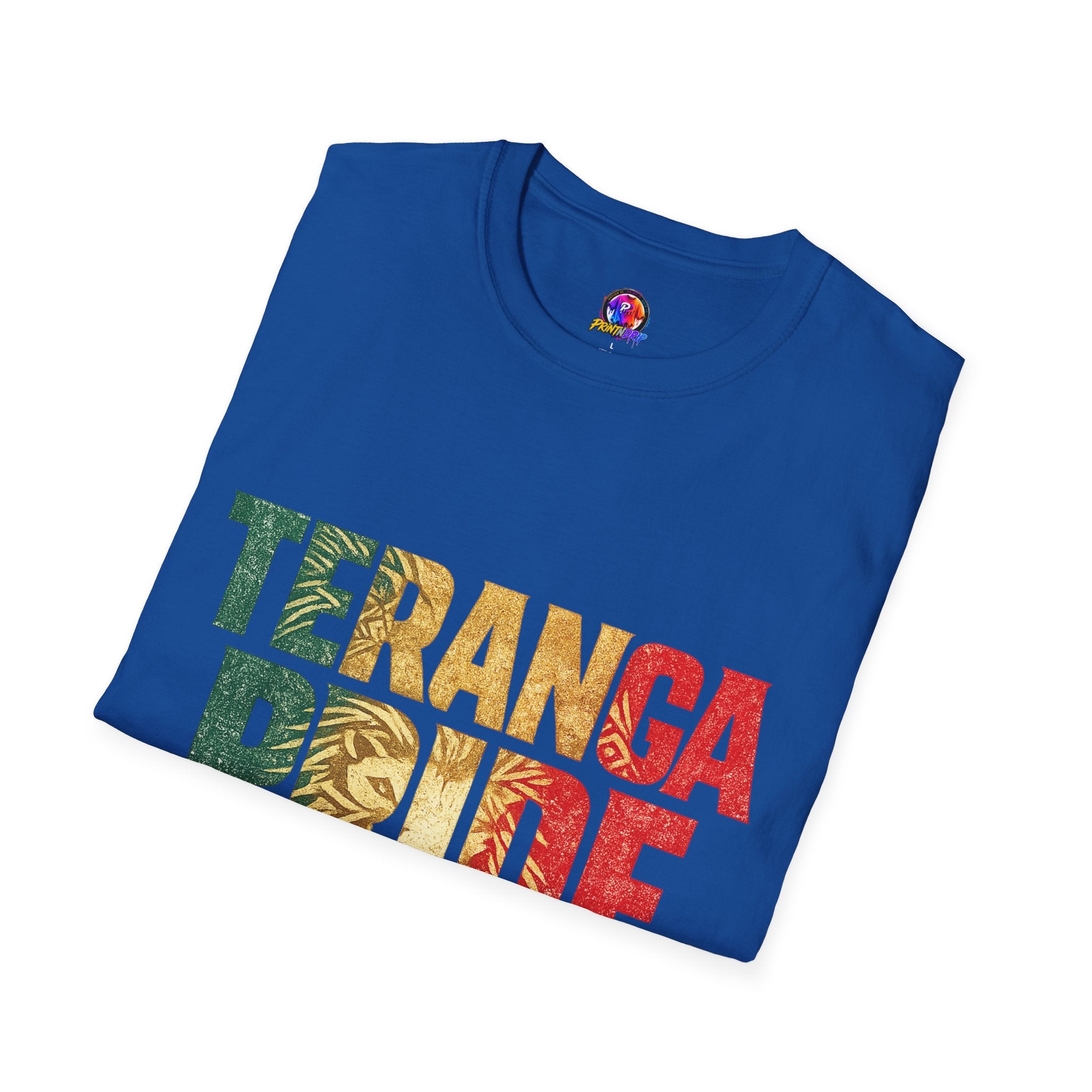 Senegal Teranga Pride T-Shirt — Senegal Flag Colors & Lion Graphic