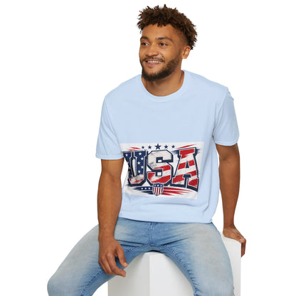 USA Flag Graphic T-Shirt — Patriotic American Pride Tee