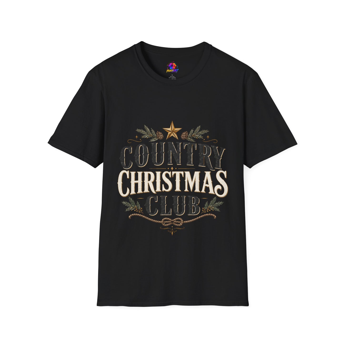 Country Christmas Club T-Shirt