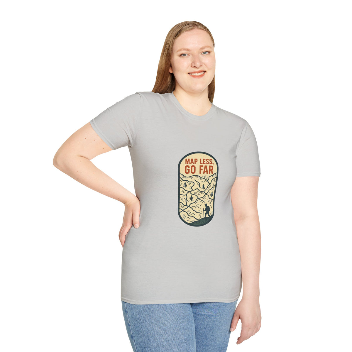 Map Less Go Far T‑Shirt — Vintage Adventure Travel Tee - Trending Now - August 2026