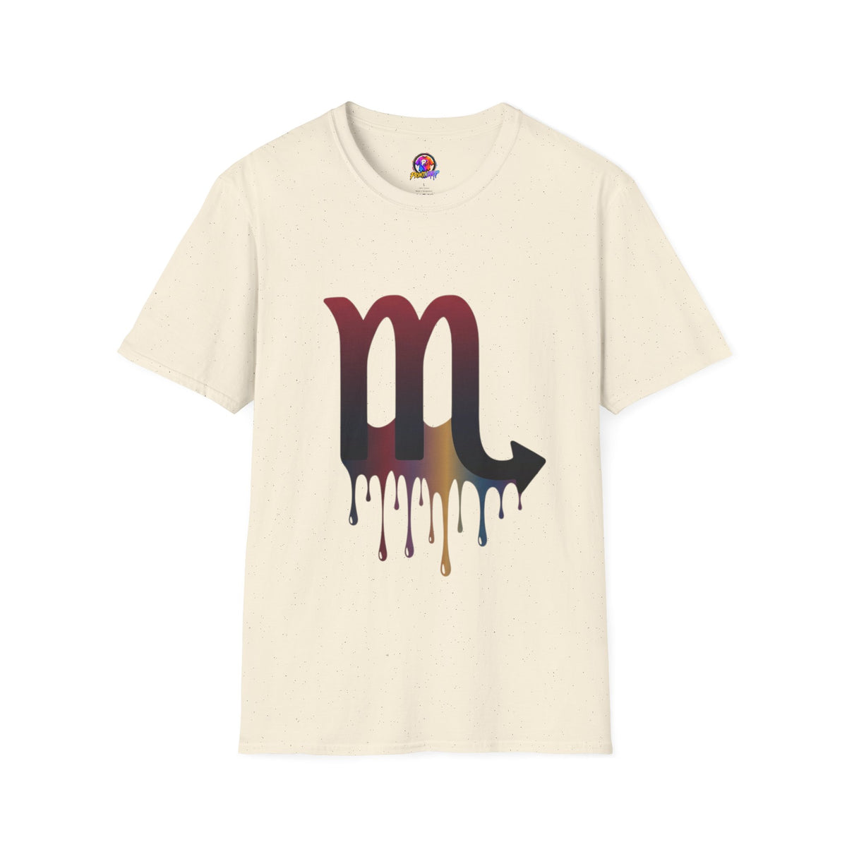 Scorpio Drip Symbol T-Shirt — Zodiac Scorpion Astrology Tee