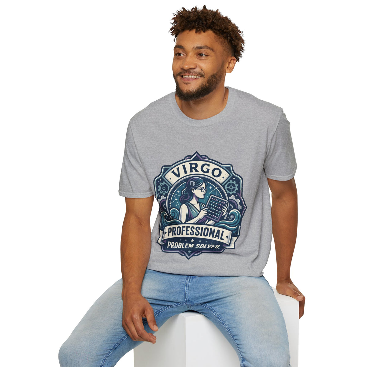 Virgo 'Professional Problem Solver' T-Shirt — Zodiac Astrology Tee for Women
