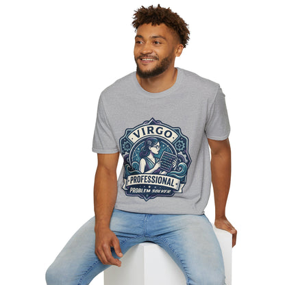 Virgo 'Professional Problem Solver' T-Shirt — Zodiac Astrology Tee for Women