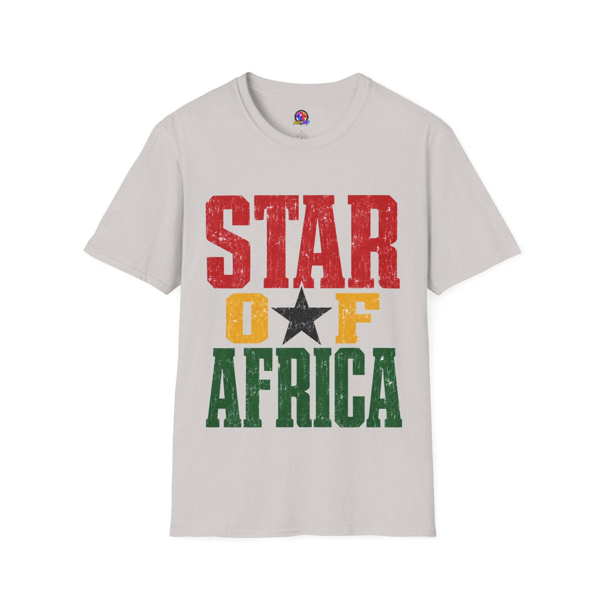 Ghana Star of Africa T-Shirt — Retro Pan-African Graphic Tee