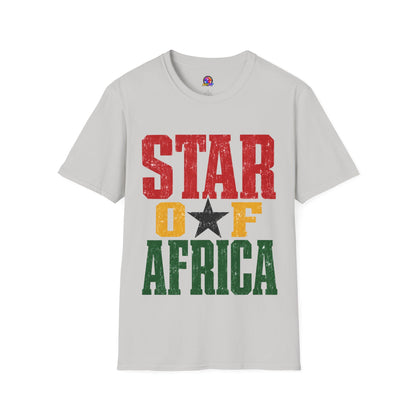 Ghana Star of Africa T-Shirt — Retro Pan-African Graphic Tee