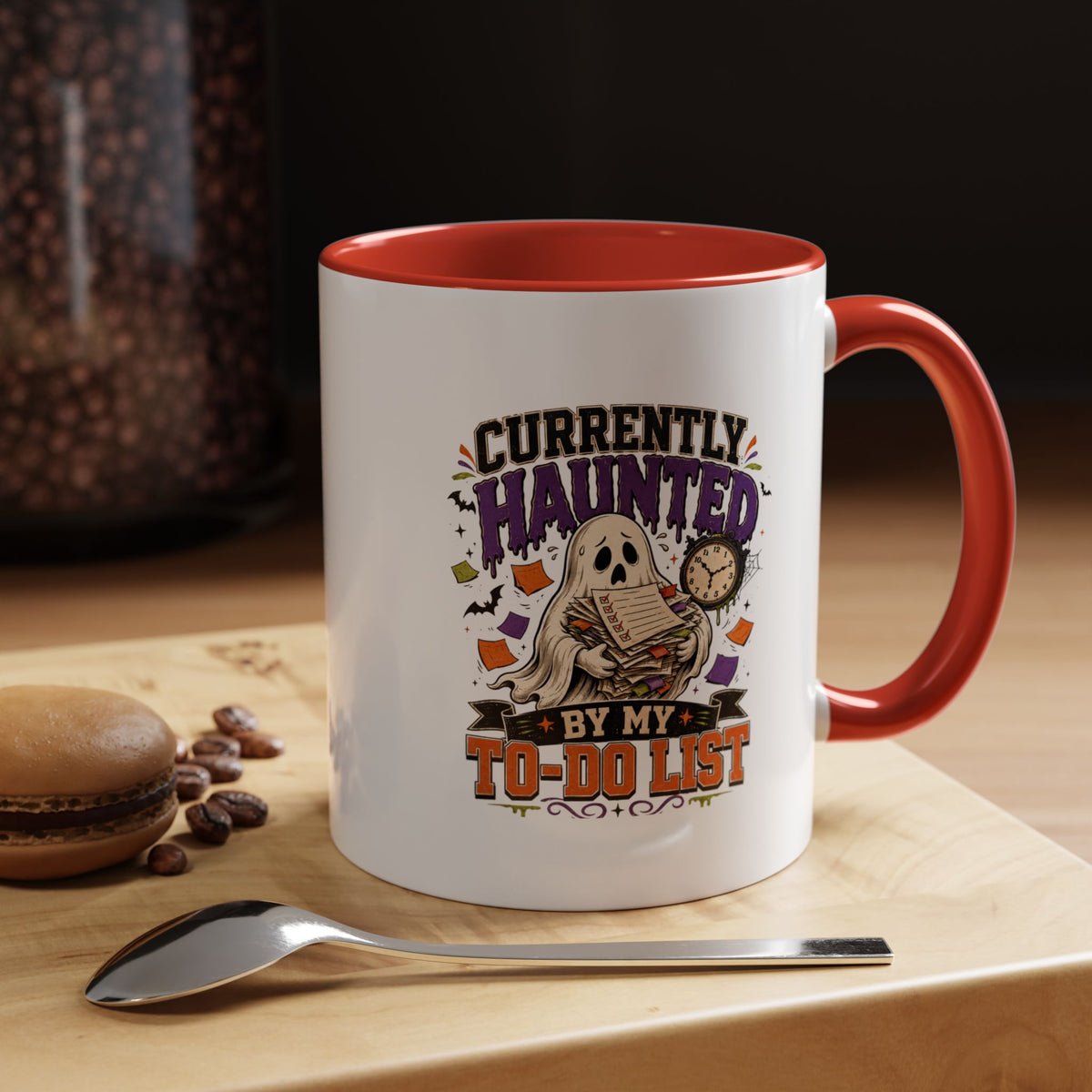 Halloween  Currently Haunted Accent Coffee Mug
