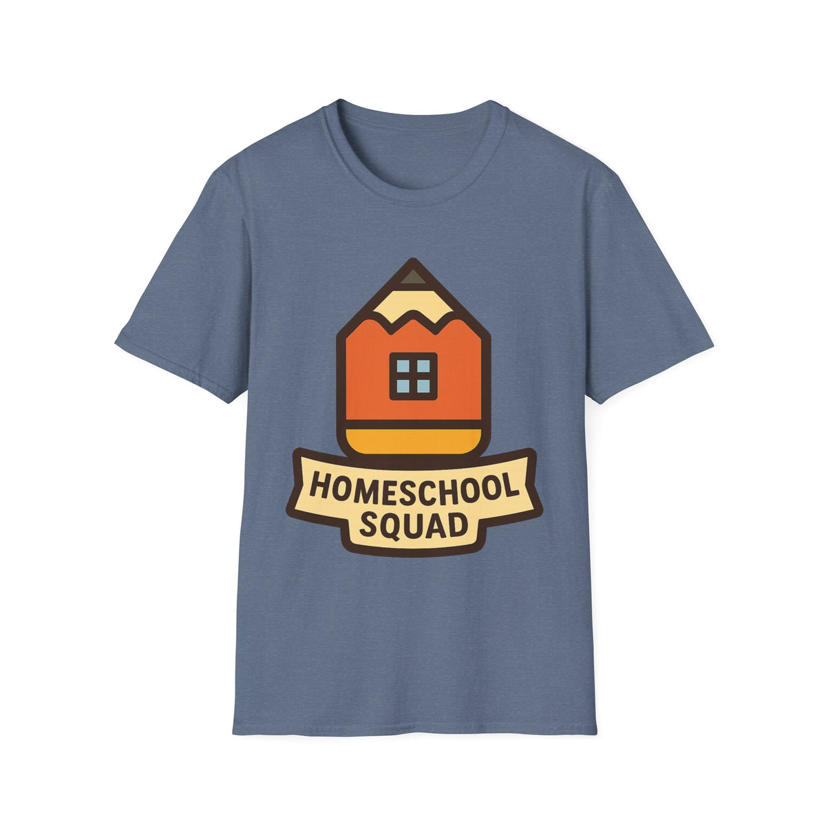 "Homeschool Squad" Cute School Emblem Tee | Homeschooling Teacher T-Shirt - Trending Now - September 2026