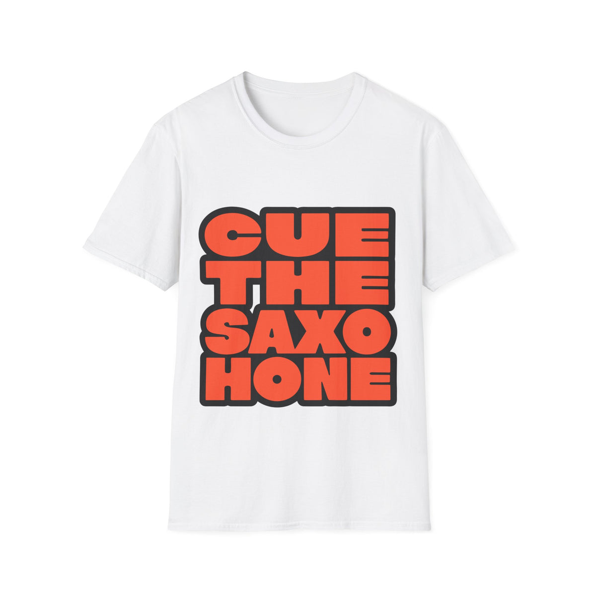 Cue The Saxophone T-Shirt — Bold Retro Jazz Music Tee- Trending Now - September 2026
