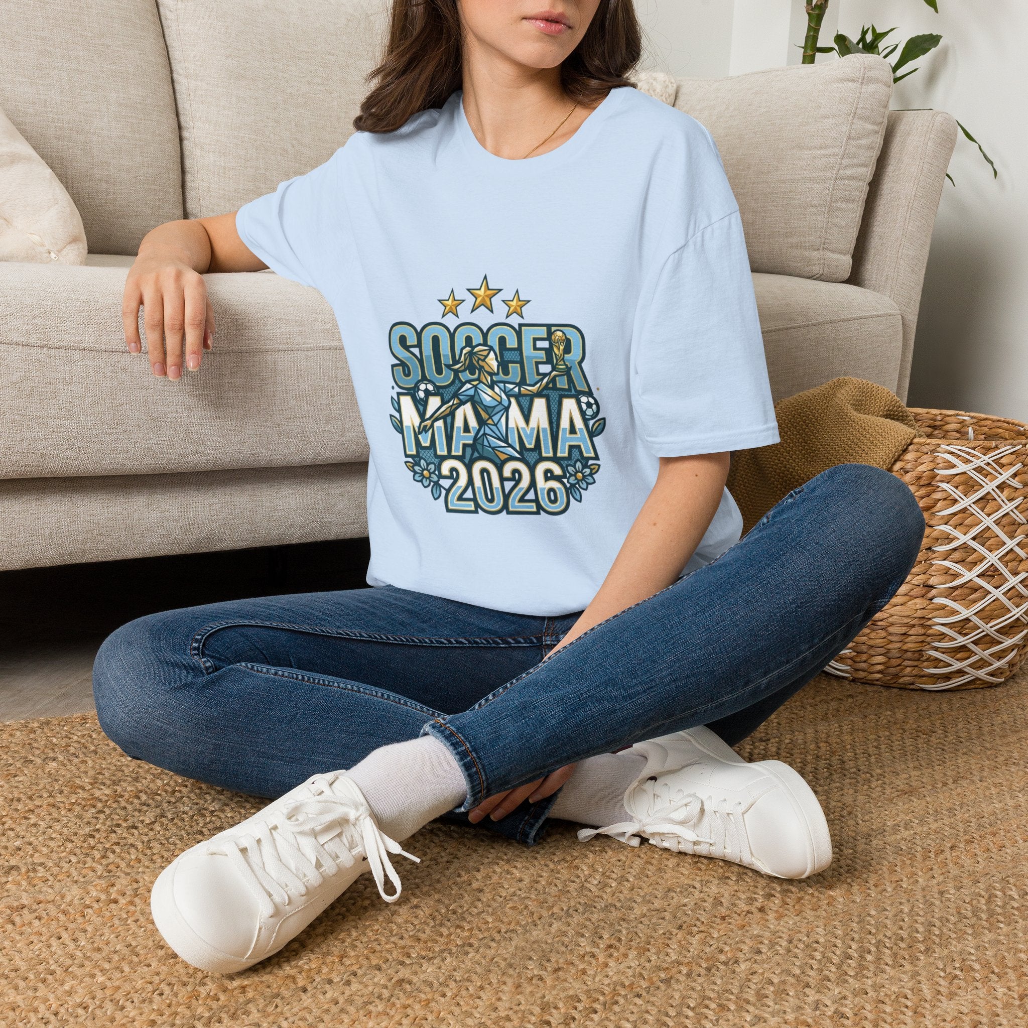 Soccer Mama 2026 T-Shirt — Women's Supporter Mom Tee