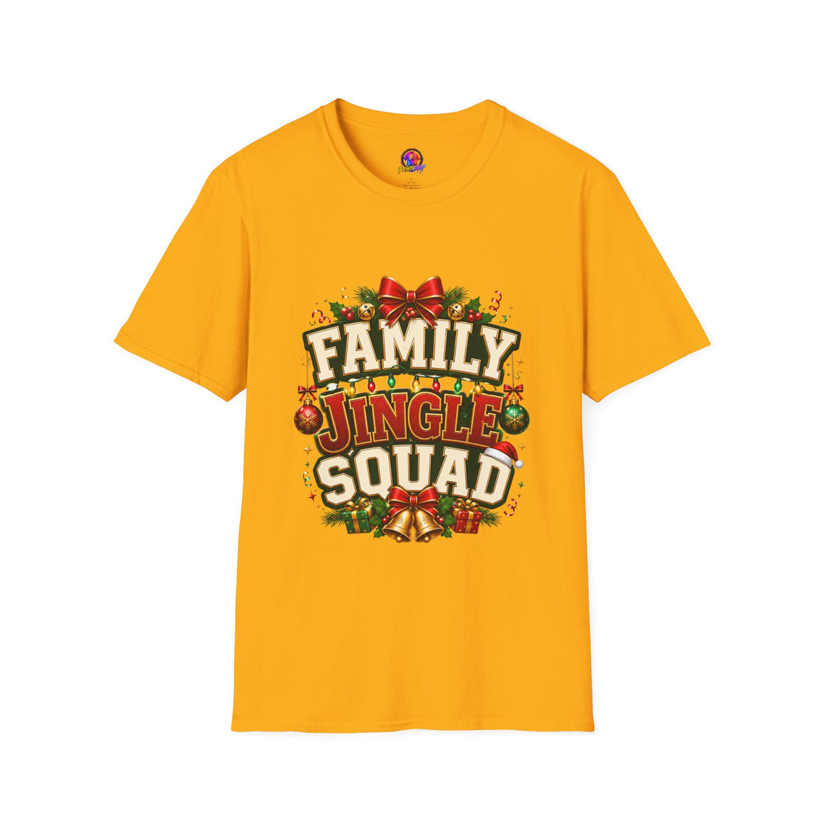 Family Jingle Squad Christmas T-Shirt — Festive Holiday Tee