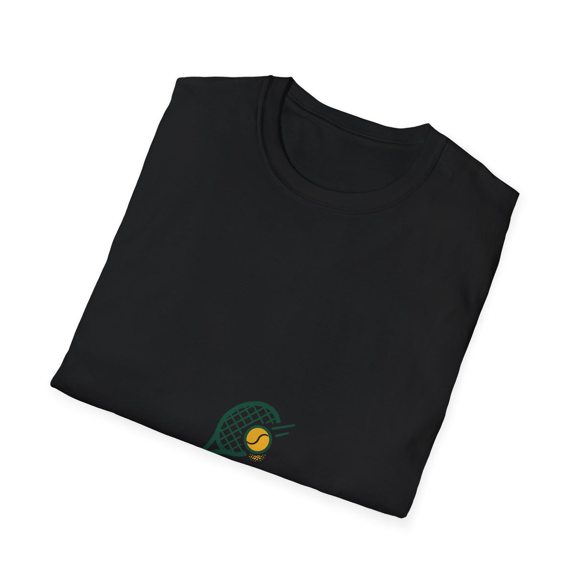 "Learning To Ace" Retro Tennis Racket Graphic Tee - Cute Preppy Athletic Club White T-Shirt - Trending Now - September 2026