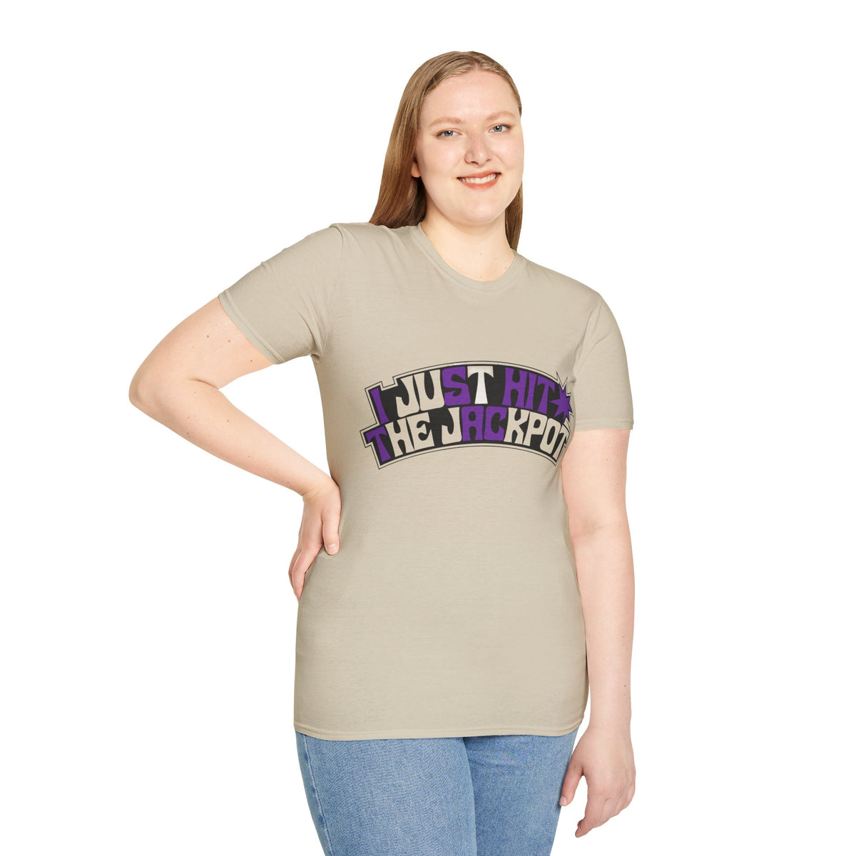 Just Hit the Jackpot T-Shirt — Retro Casino Graphic Tee - Trending Now - August 2026